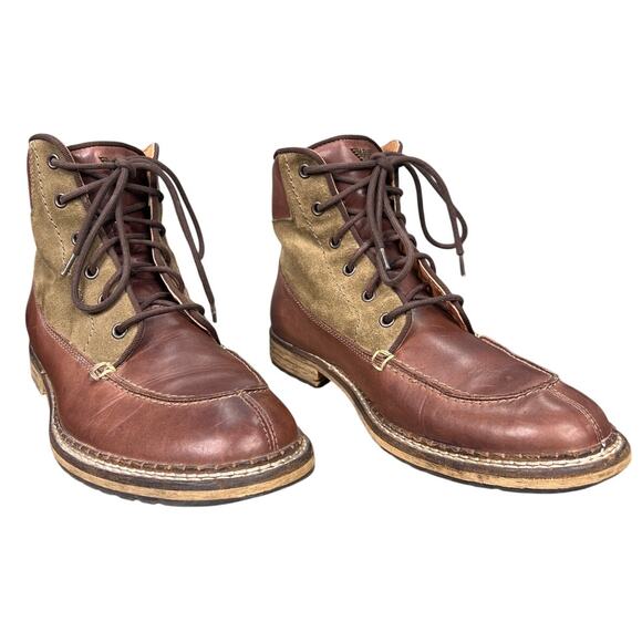 Vintage Armani Jeans Stivaletti Uomo Brown Field Chukka Boot Size 44 US 11 main image 10